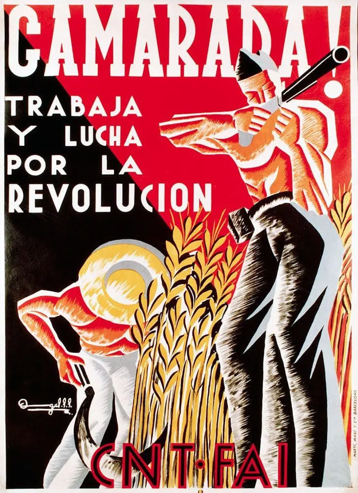 Camarada - Comrade! Work and Fight for the Revolution!