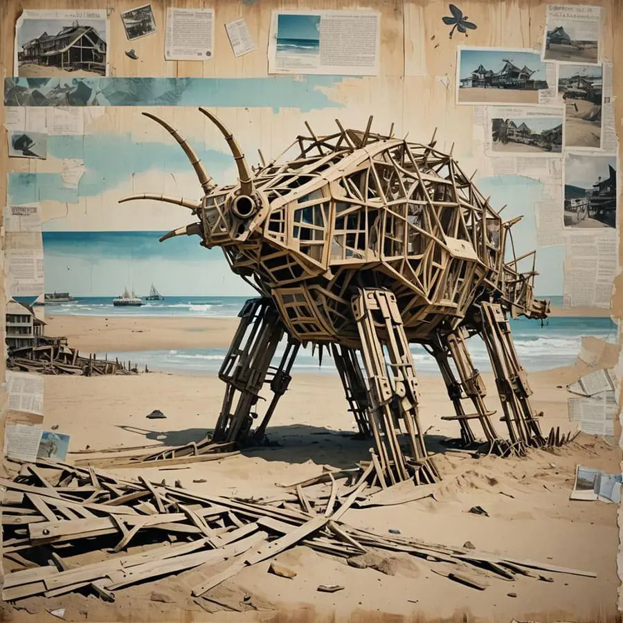 A Promises Project interpretation of a Theo Jansen Strandbeest