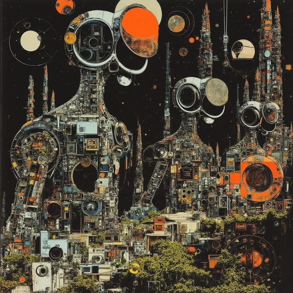 7 Space station that accomodates many thousands of people EPE1