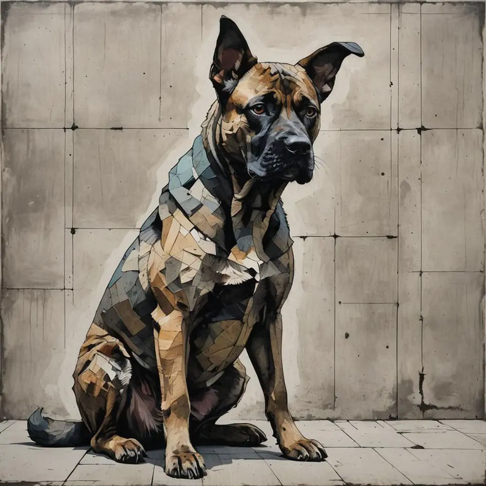 Brutalist Dog