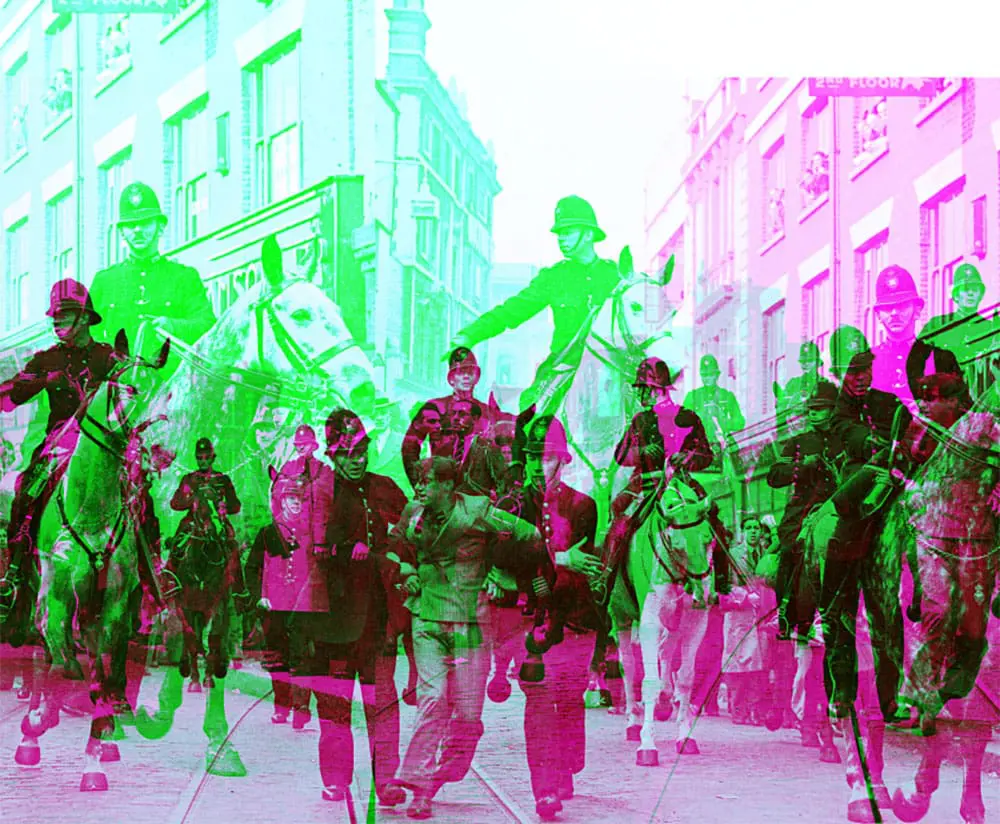 Cable Street Arrest