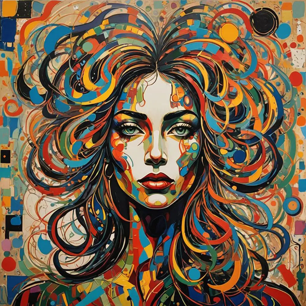 Funk Art Woman