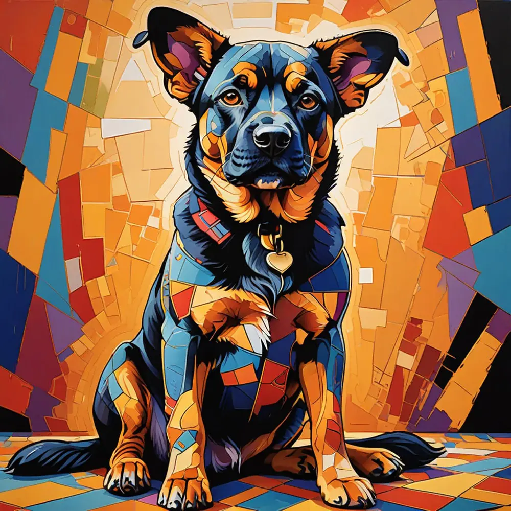AfriCOBRA dog