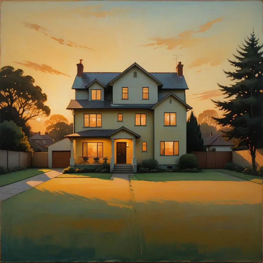 Colour Field Painting House