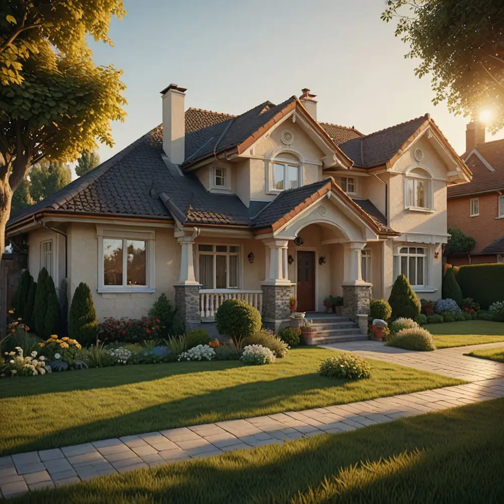 Hyperrealism - house