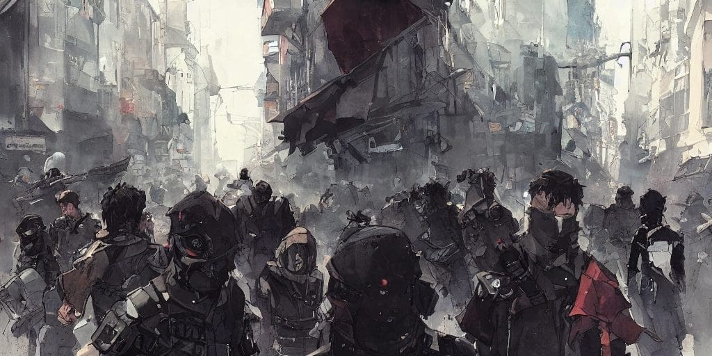 pushing the Western world towards another period of civil unrest.