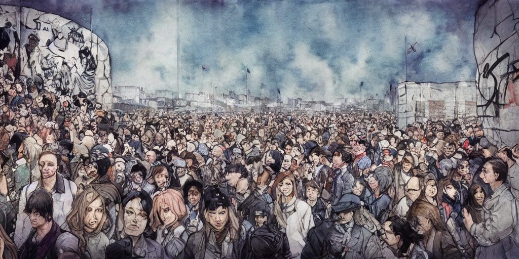 Through the Berlin Wall