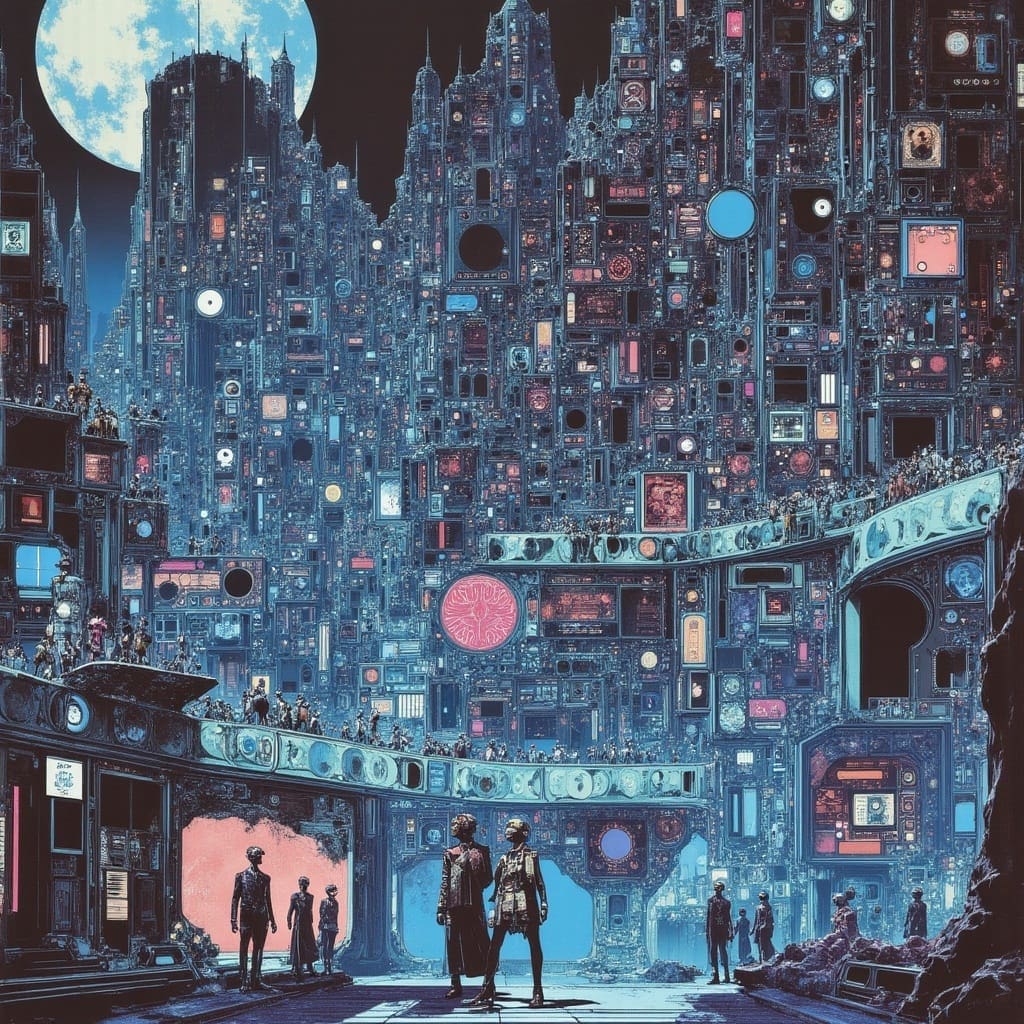 7 Space station that accomodates many thousands of people EPE2