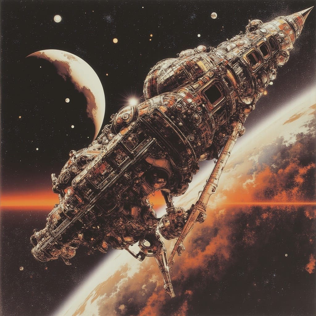 8 Huge Space station leaves Earths orbit EPE4