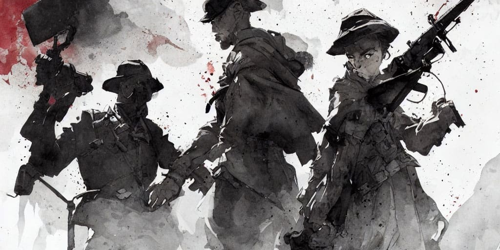 The Elusive Dream of World Peace - Soldiers