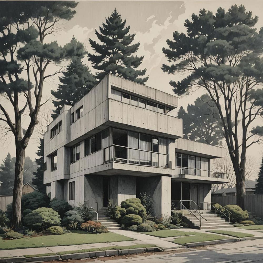 Brutalist House