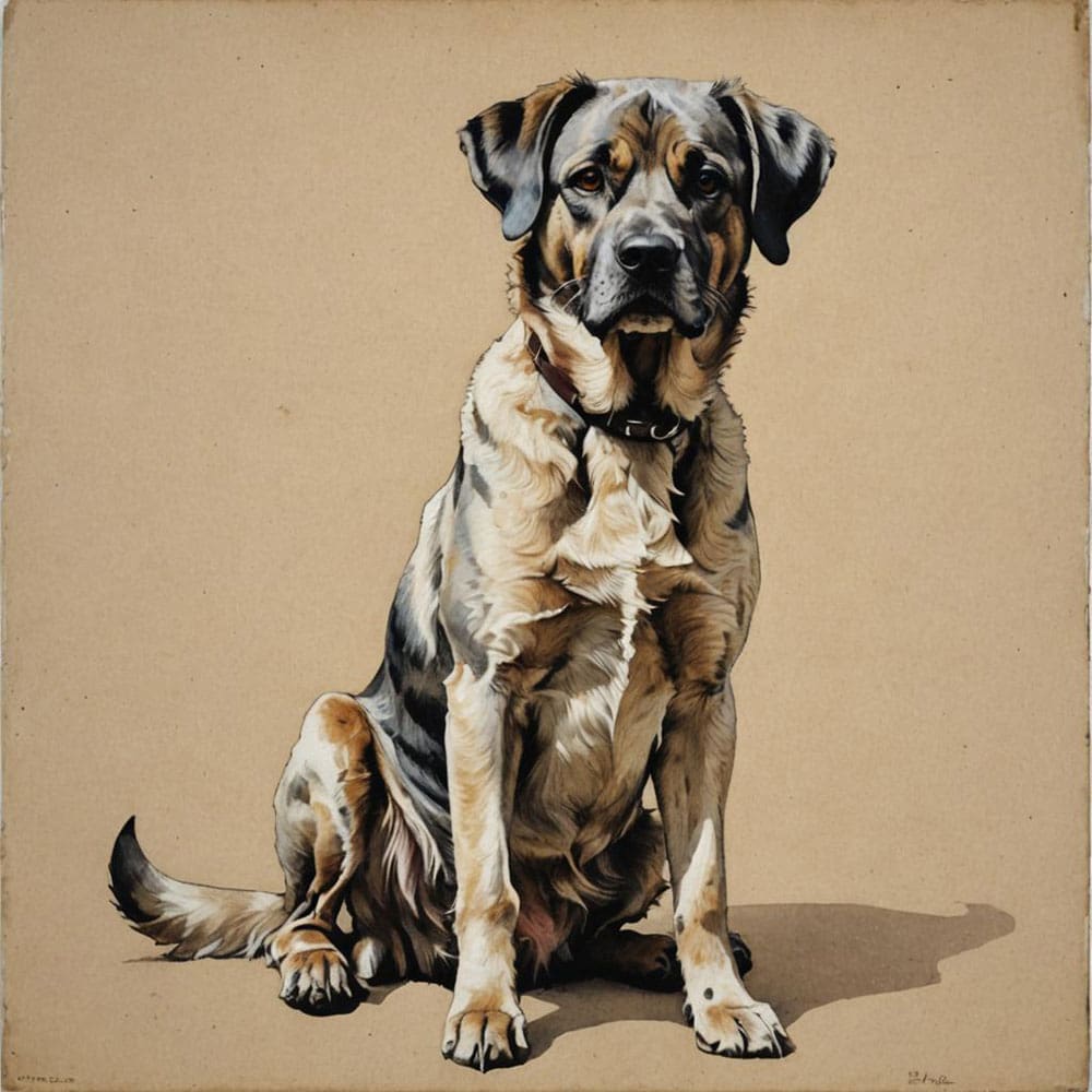 The Feminist Art Movement dog