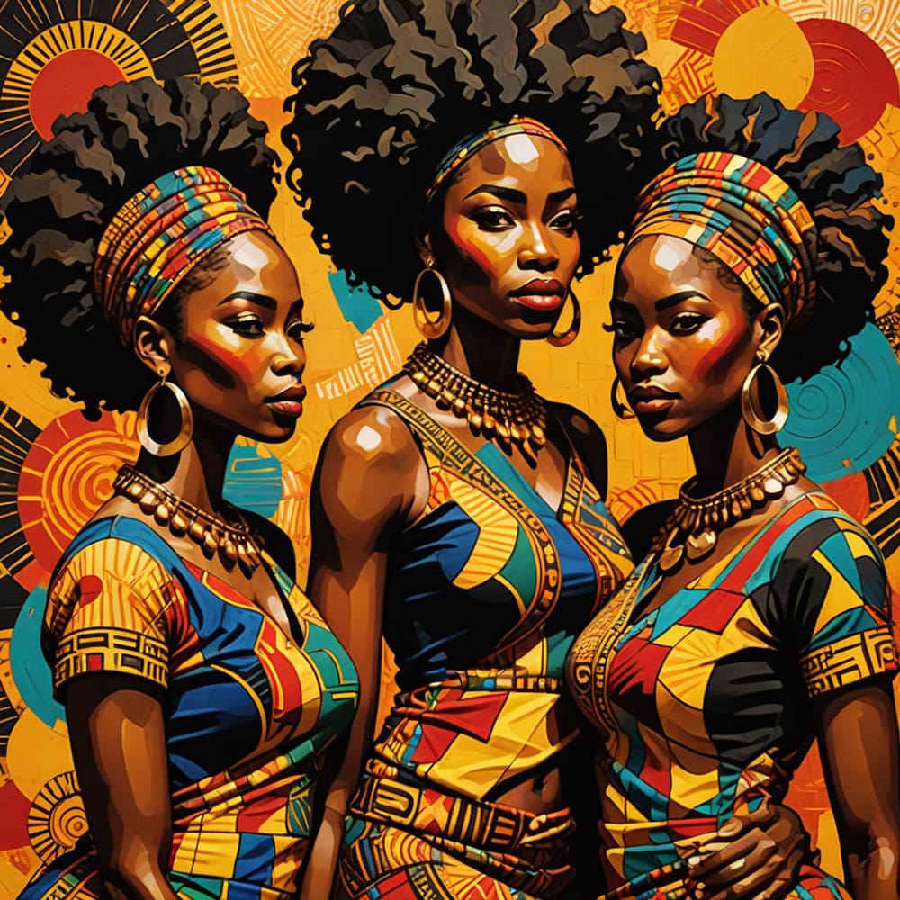 AfriCOBRA women