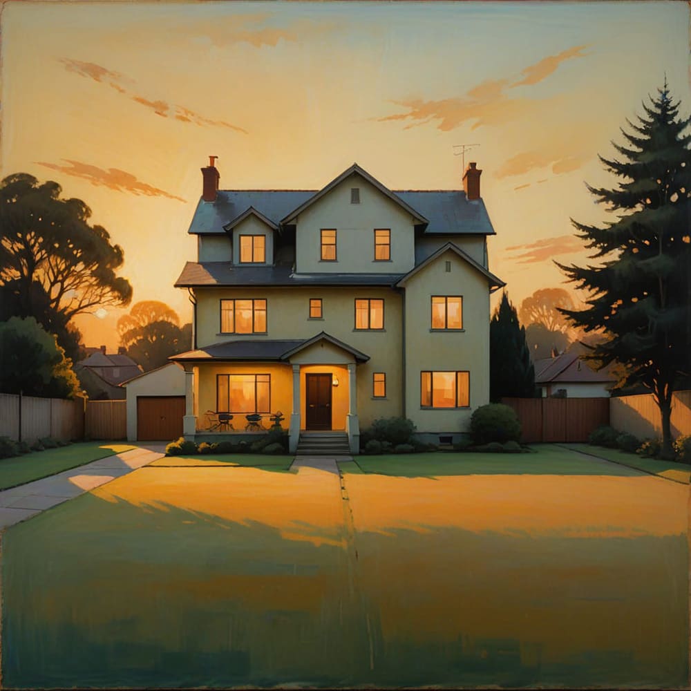 Colour Field Painting House