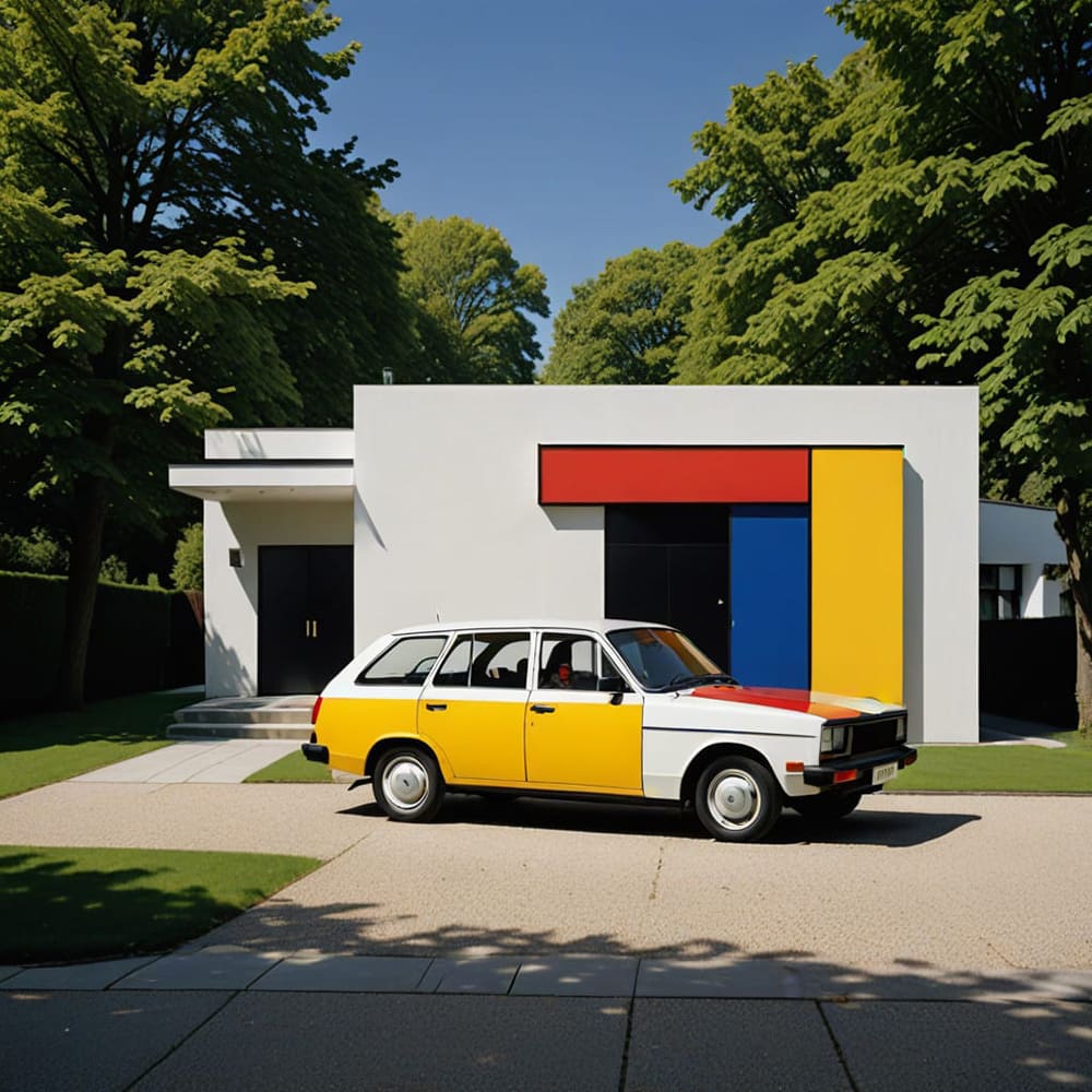 De Stijl Car