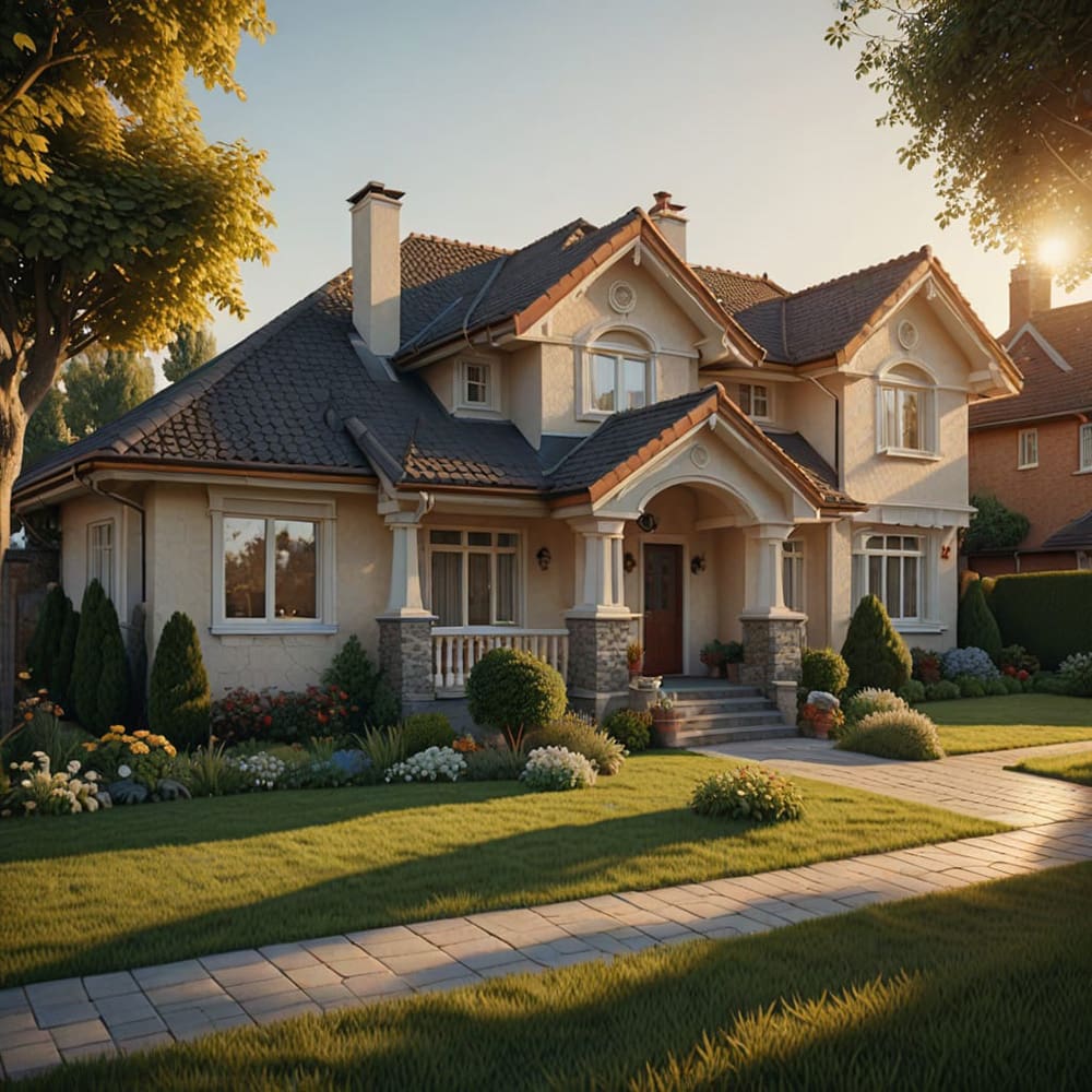 Hyperrealism - house