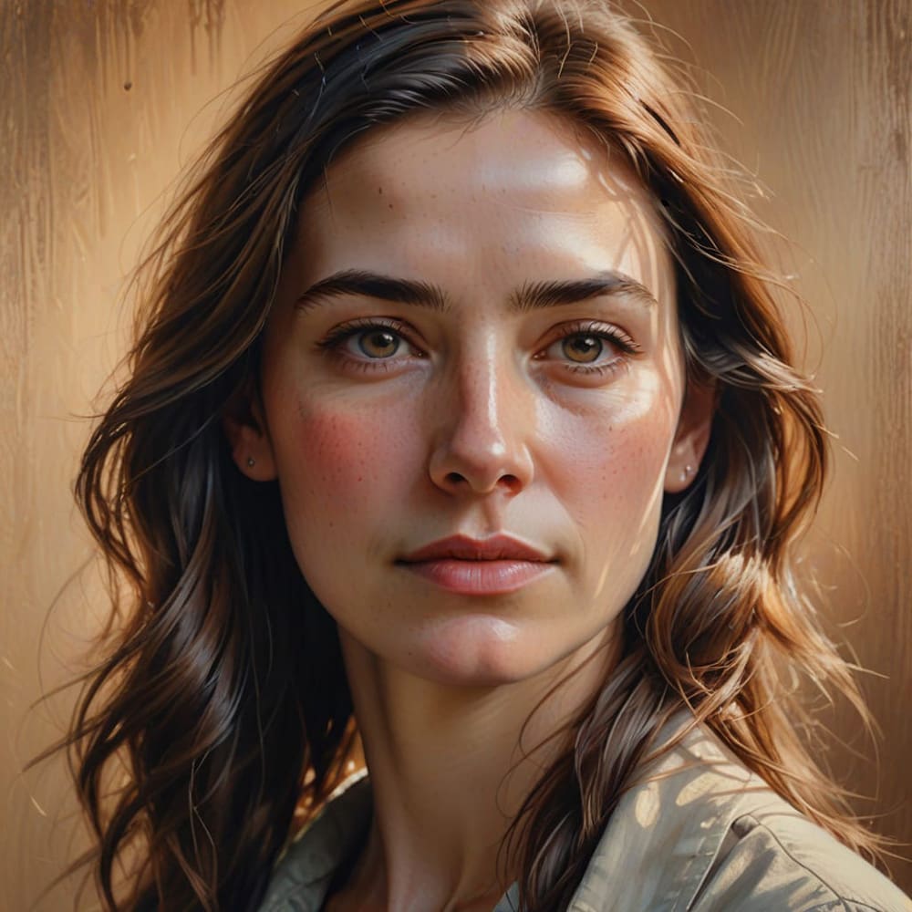 Hyperrealism - Woman