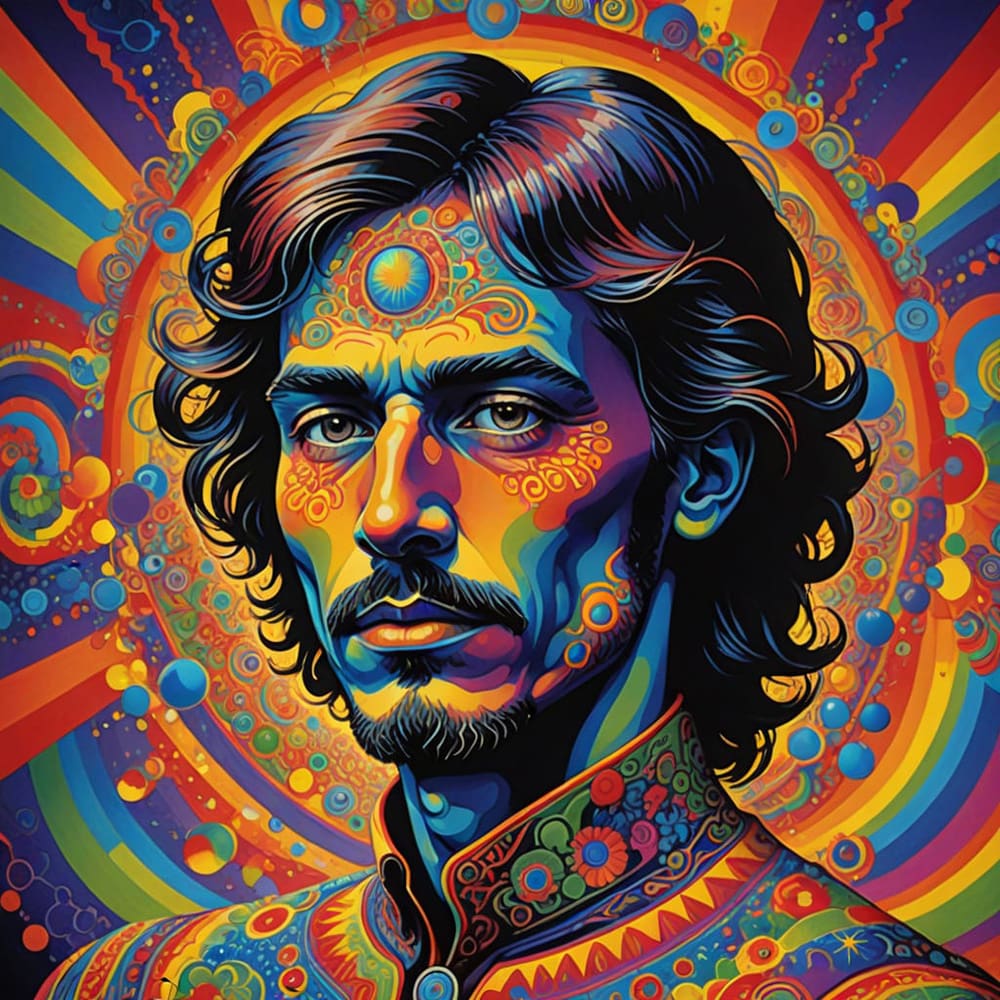Psychedelic Art - Man